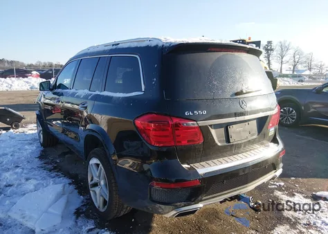 2016 Mercedes-Benz Gl 550 4Matic из США, поврежденный, VIN 4JGDF7DE7GA703688